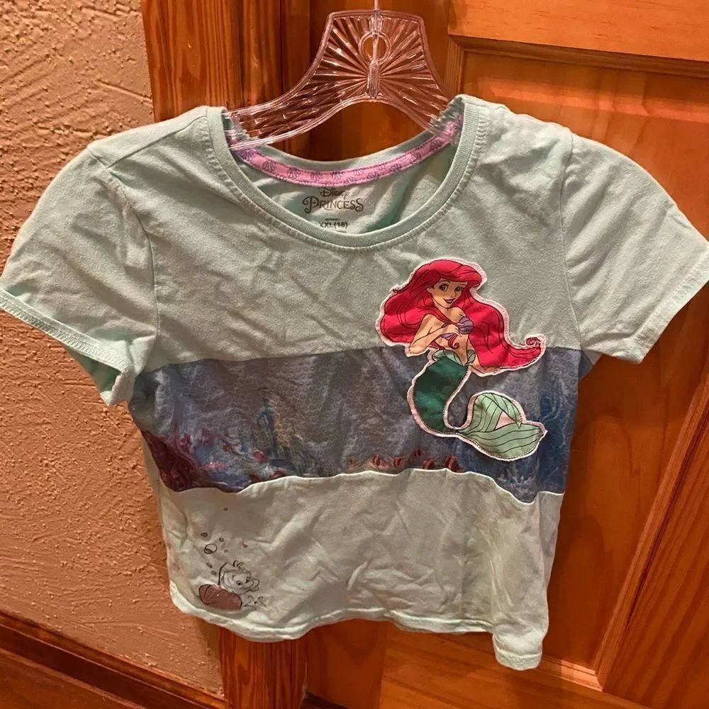 Disney Princess girls Ariel t shirt size xxl 18